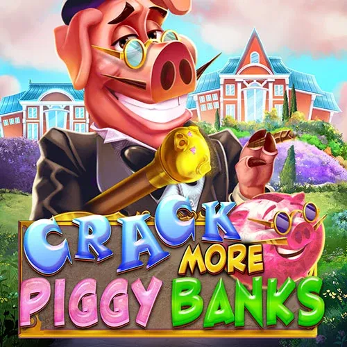 Crack More Piggy Banks slot open in the Cazeus lobby on desktop