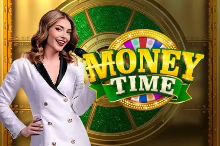 Money Time live game — real-time money wheel show
